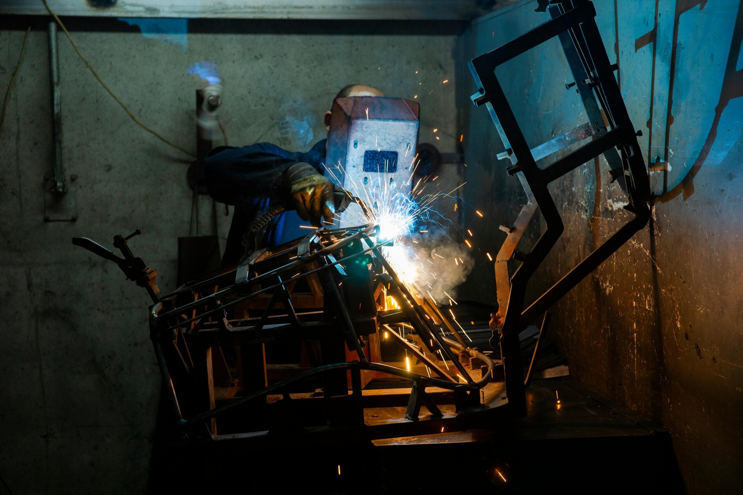 Vietnamesische Schweißaufsichtskräfte